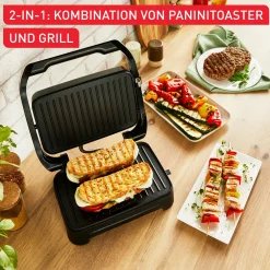 Inicio Compact Kontaktgrill GC270D|Tefal Outlet