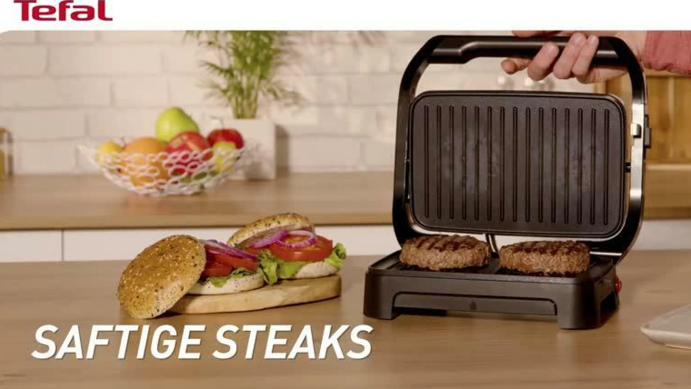 Inicio Compact Kontaktgrill GC270D|Tefal Outlet