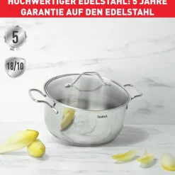 Intuition 7-teiliges Topfset Edelstahl B864S7|Tefal Online