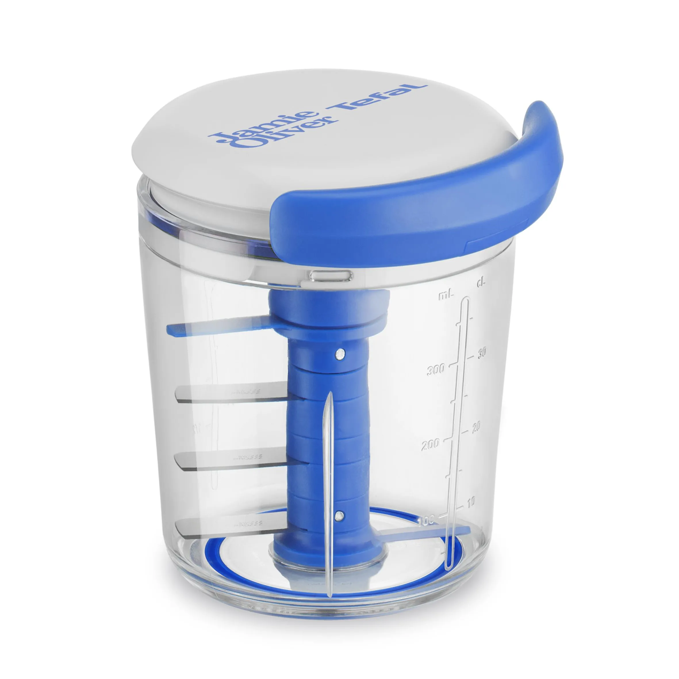 Jamie Oliver by Chop & Shaker 450 ml Weiß/Blau K1644344|Tefal New