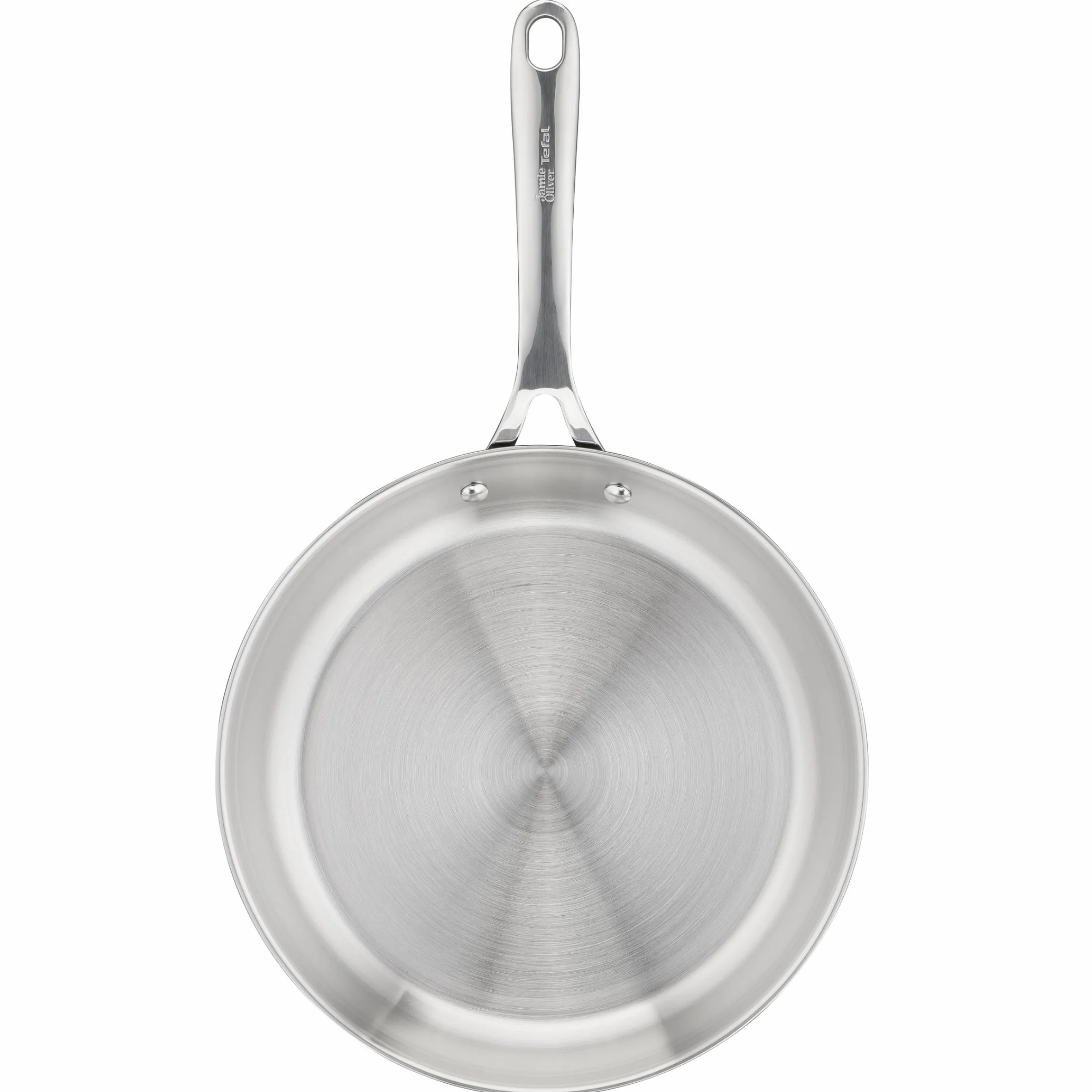 Jamie Oliver by Cook Smart Pfanne aus unversiegeltem Edelstahl 28cm E31106|Tefal Discount