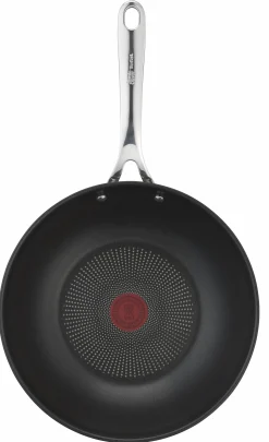 Jamie Oliver by Cook' Smart Edelstahl-Wokpfanne 28cm E31019|Tefal Online