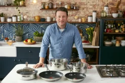 Jamie Oliver by Cook' Smart Edelstahl-Wokpfanne 28cm E31019|Tefal Online