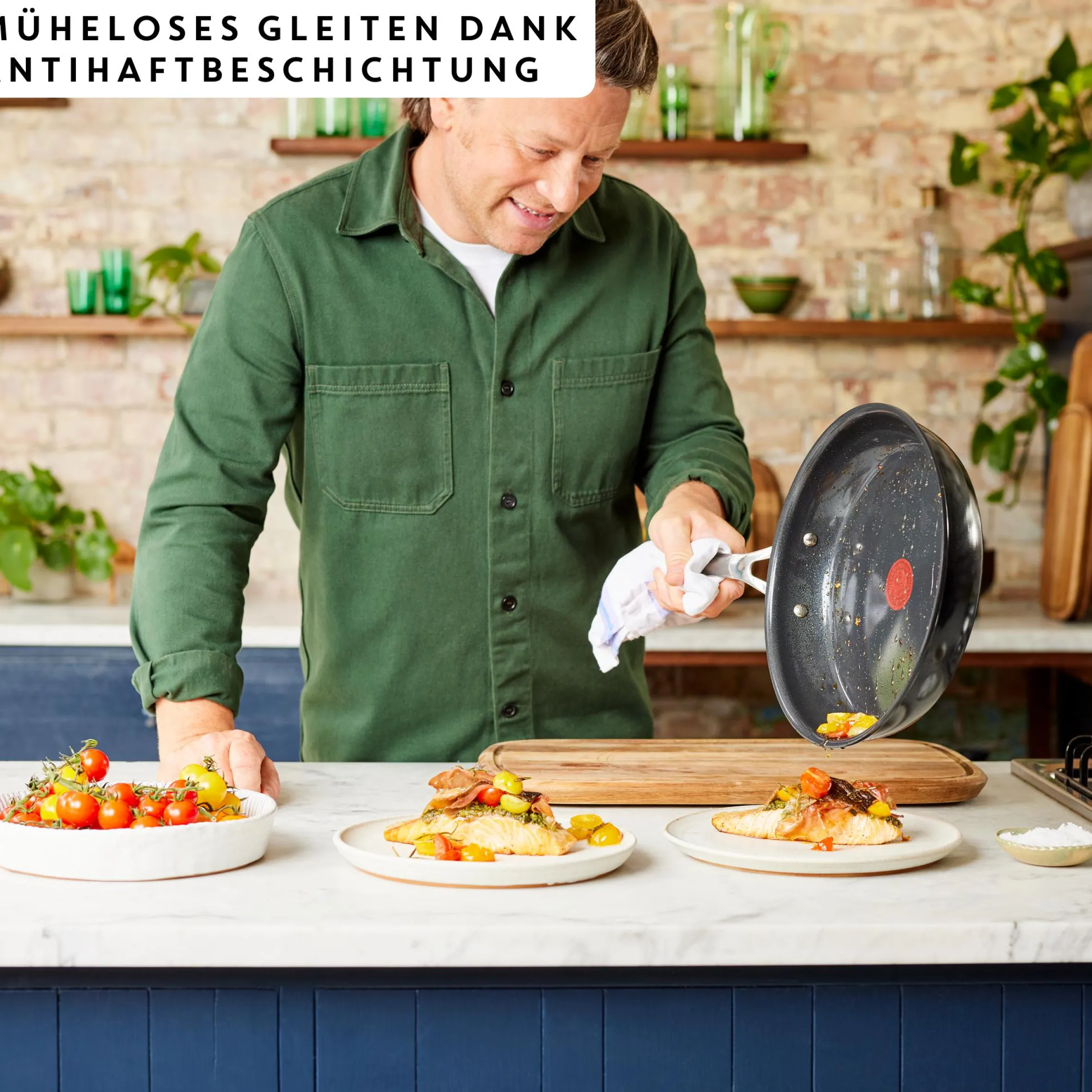 Jamie Oliver by Enjoy Keramikpfanne 28cm C47106|Tefal Outlet