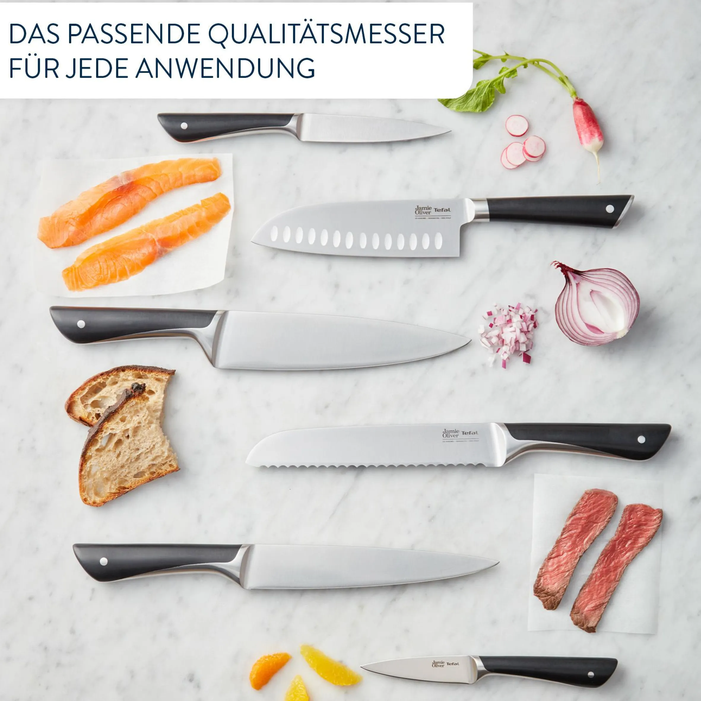 Jamie Oliver by Fleisch- und Schinkenmesser 20 cm K26702|Tefal Sale