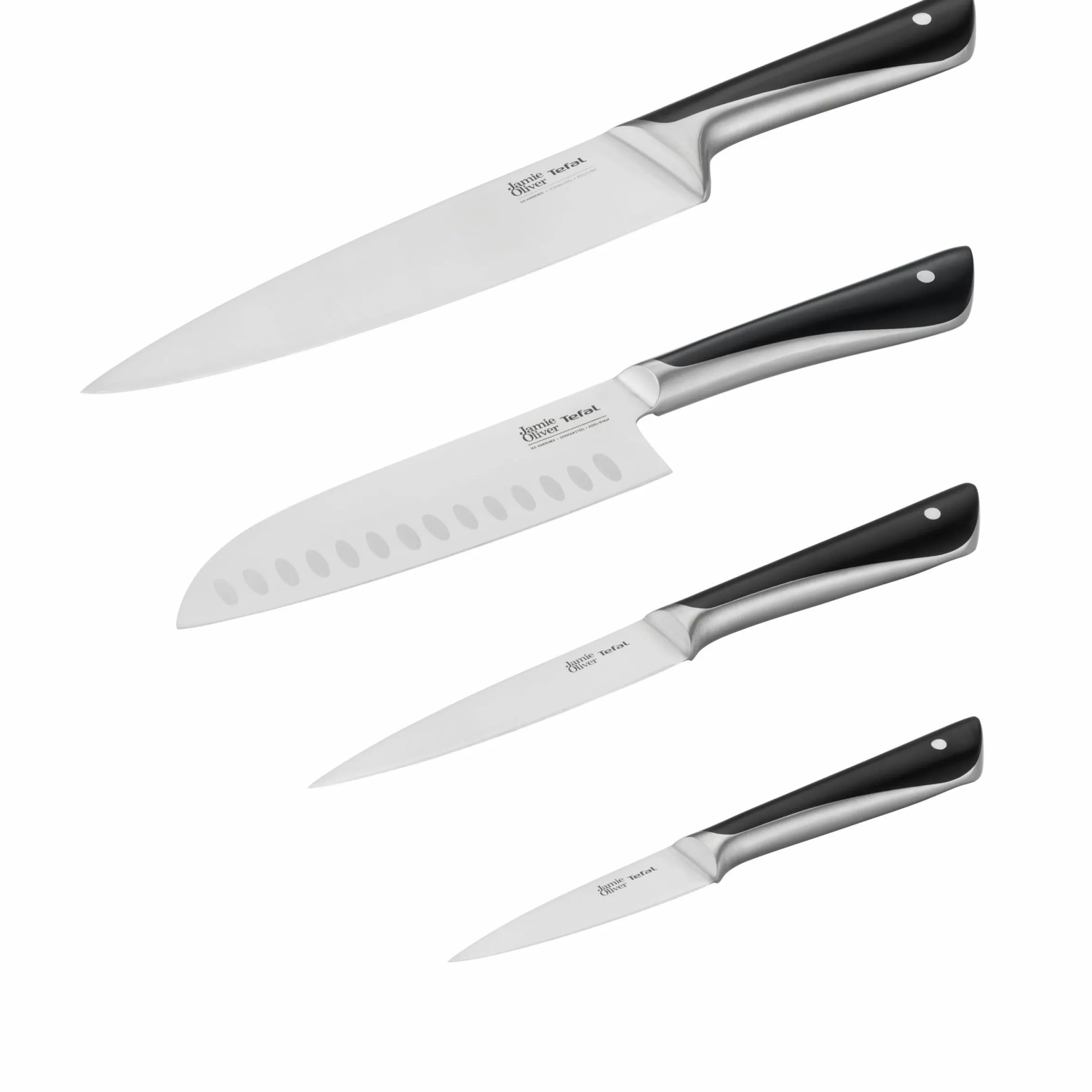 Jamie Oliver by Messer-Set 4 tlg. K267S4|Tefal Online