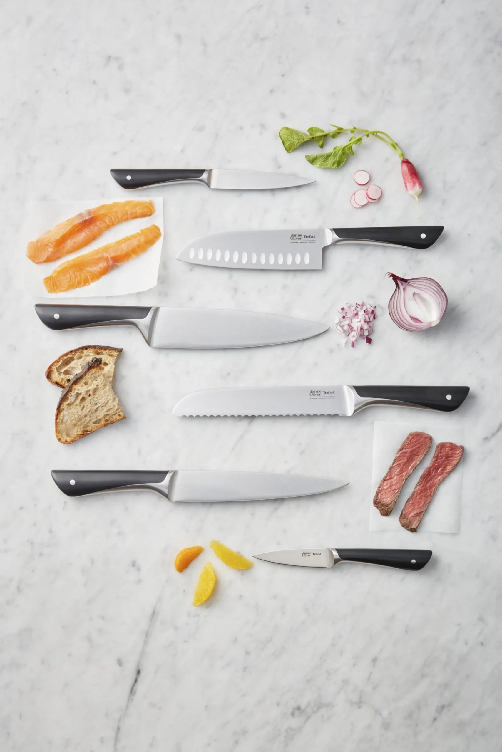 Jamie Oliver by Santokumesser 16,5 cm K26715|Tefal