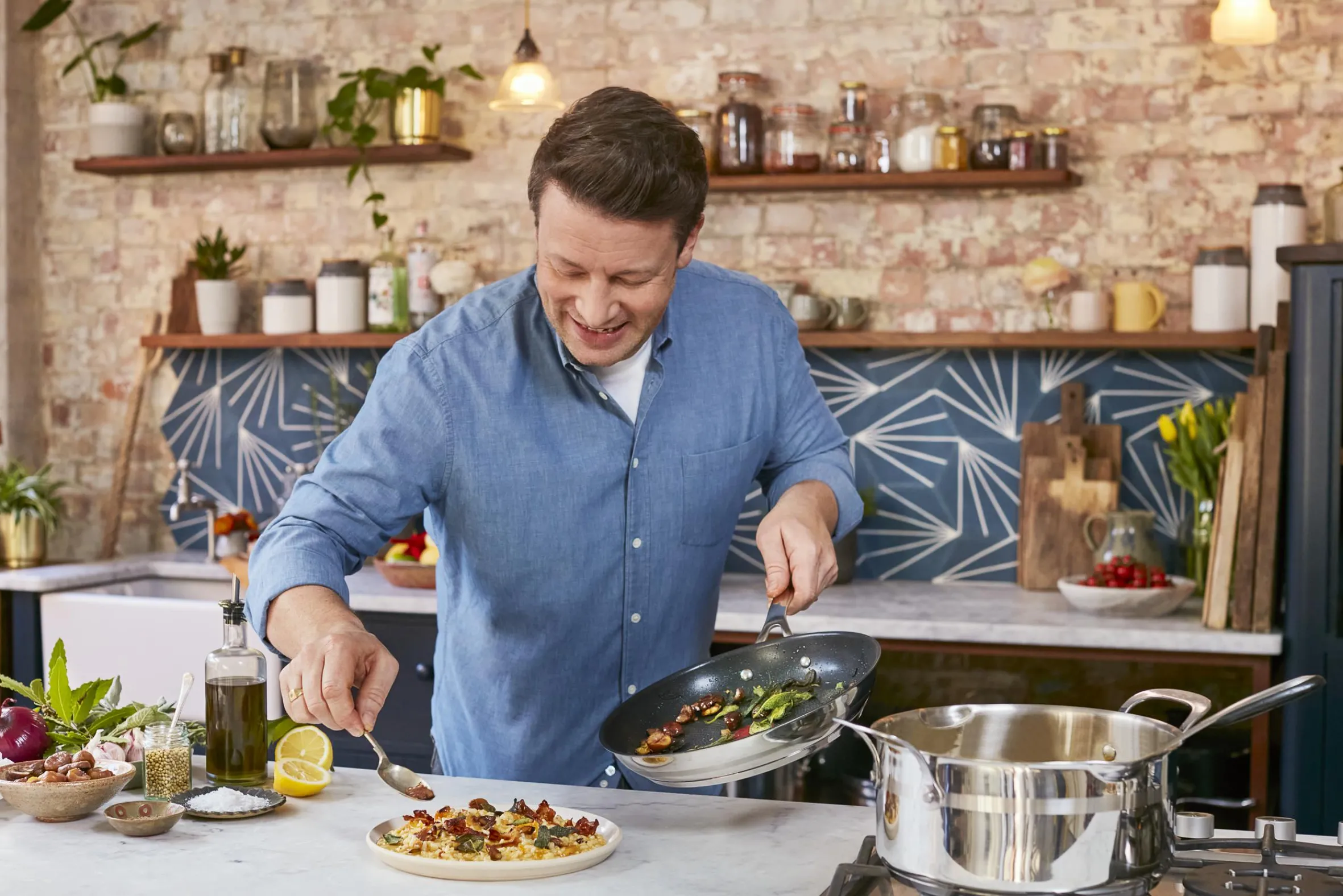 Jamie Oliver Cook Smart Pfanne 20cm E31002|Tefal New
