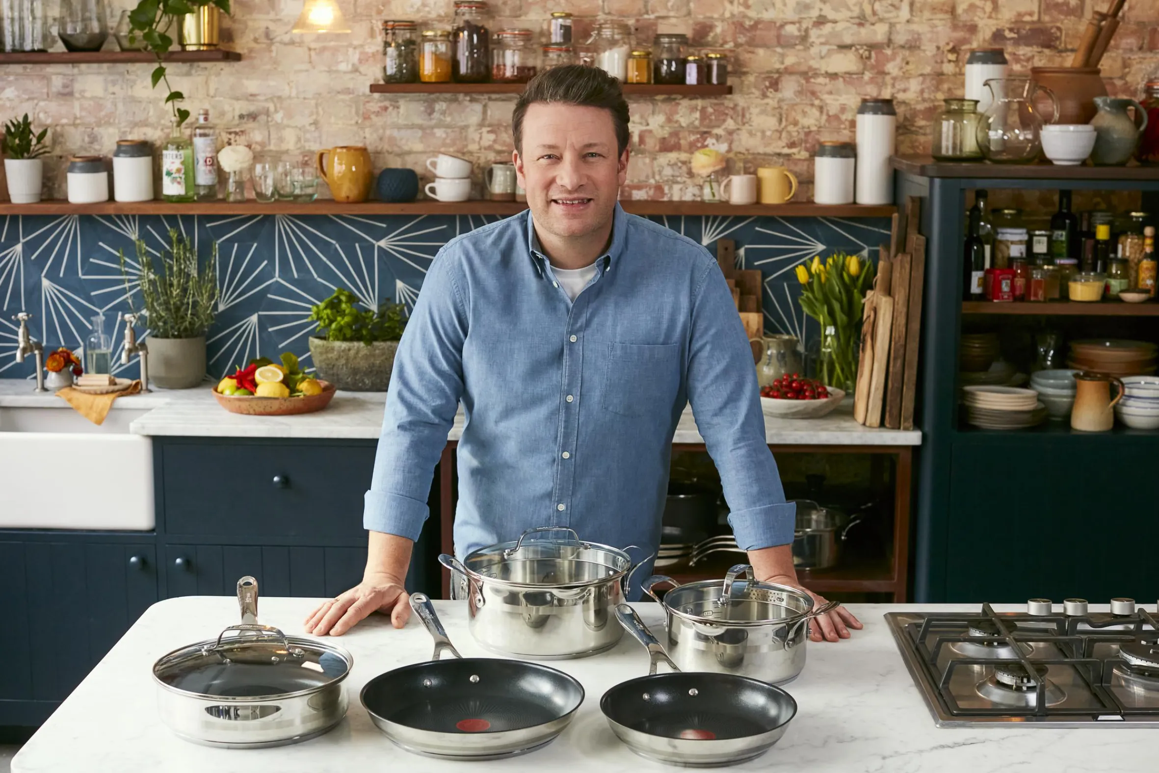 Jamie Oliver Cook Smart Pfanne 20cm E31002|Tefal New