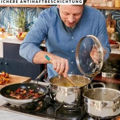 Jamie Oliver Cook Smart Pfannenset 24/28 cm E310S2|Tefal Best