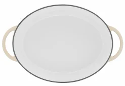 Lov Gusseisen Ovaler Bräter 34cm beige E25806|Tefal Best