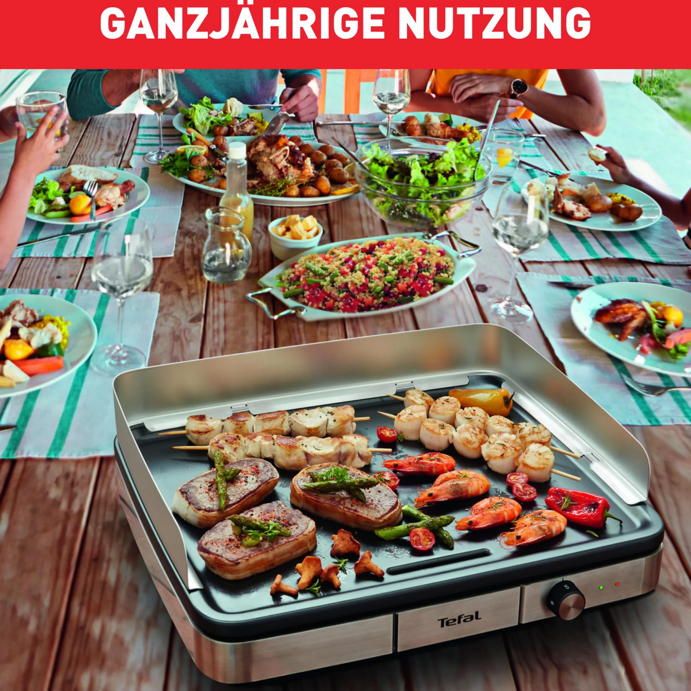 Maxi Plancha Tischgrill CB690D|Tefal Best