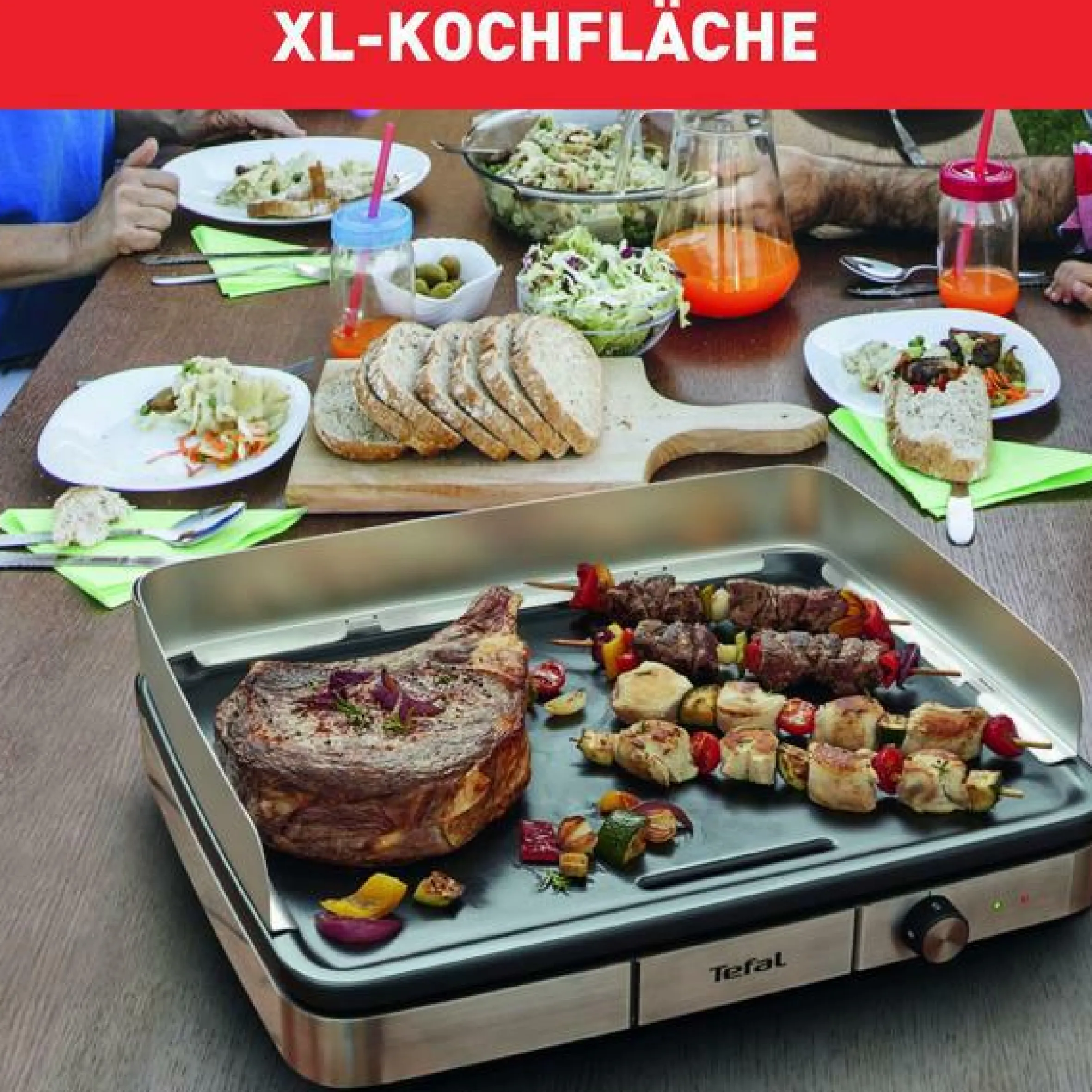Maxi Plancha Tischgrill CB690D|Tefal Best