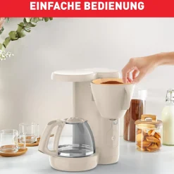 Morning Filterkaffeemaschine Fair Grey CM2M0B|Tefal