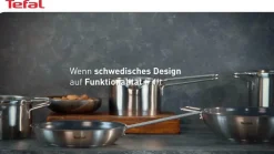 Nordica Edelstahl-Keramikpfanne 20cm, H87102|Tefal Online