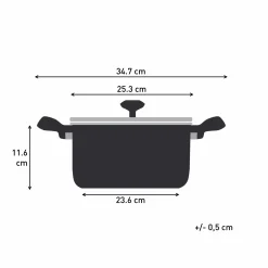 Nordica Kochtopf 24cm H85246|Tefal
