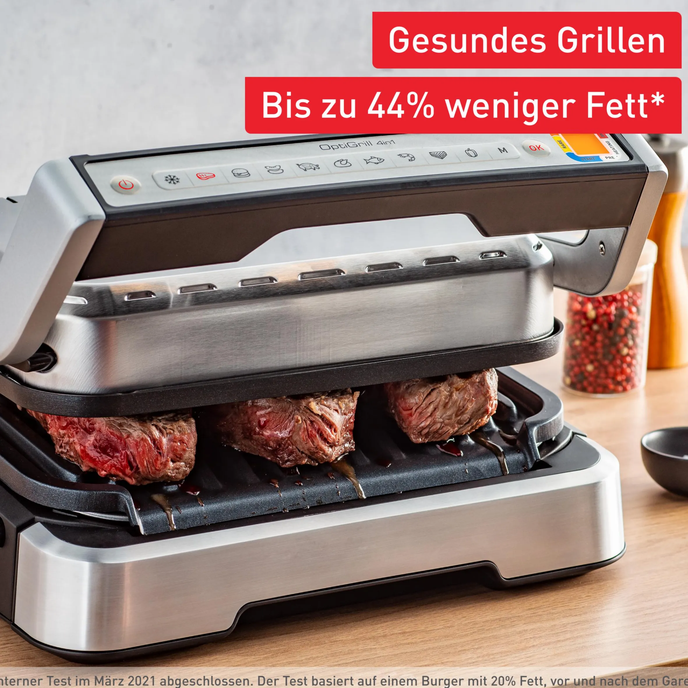 OptiGrill 4in1 Kontaktgrill GC774D|Tefal Online