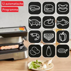 OptiGrill 4in1 XL Kontaktgrill GC784D|Tefal Hot