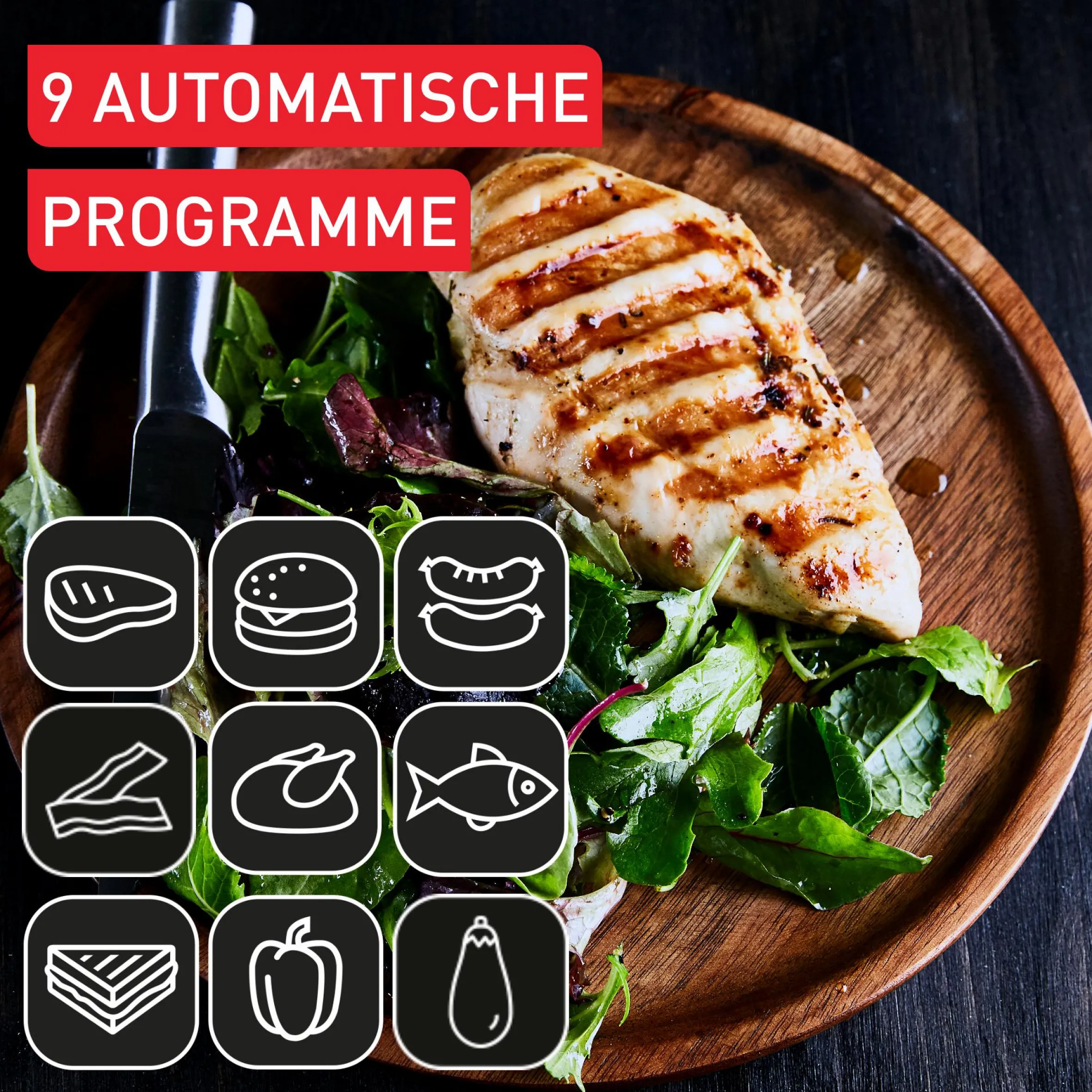 OptiGrill+ XL Kontaktgrill GC728D|Tefal Best