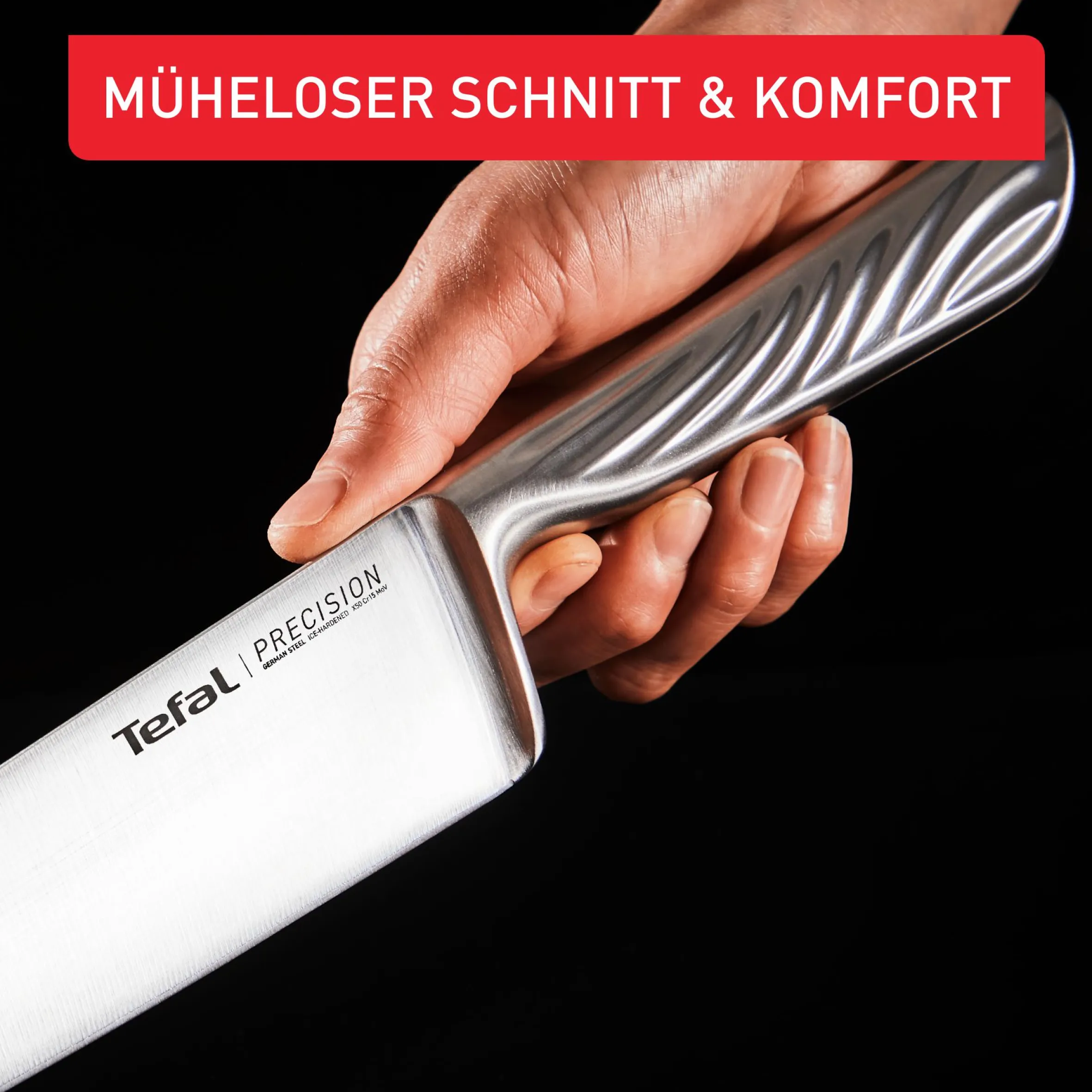 Precision Santokumesser 16,5 cm K28911|Tefal New