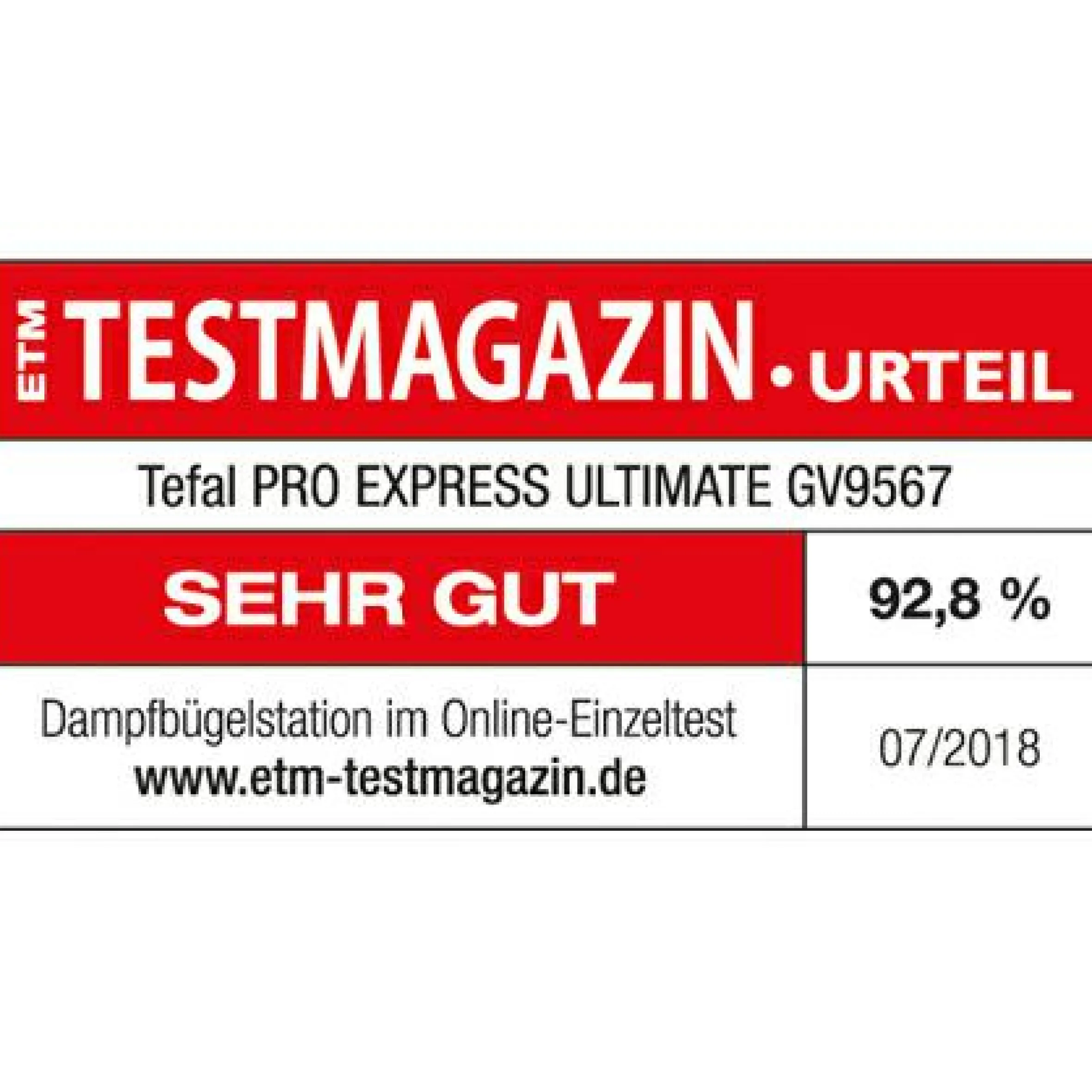 Pro Express Ultimate Dampfbügelstation GV9567|Tefal Discount