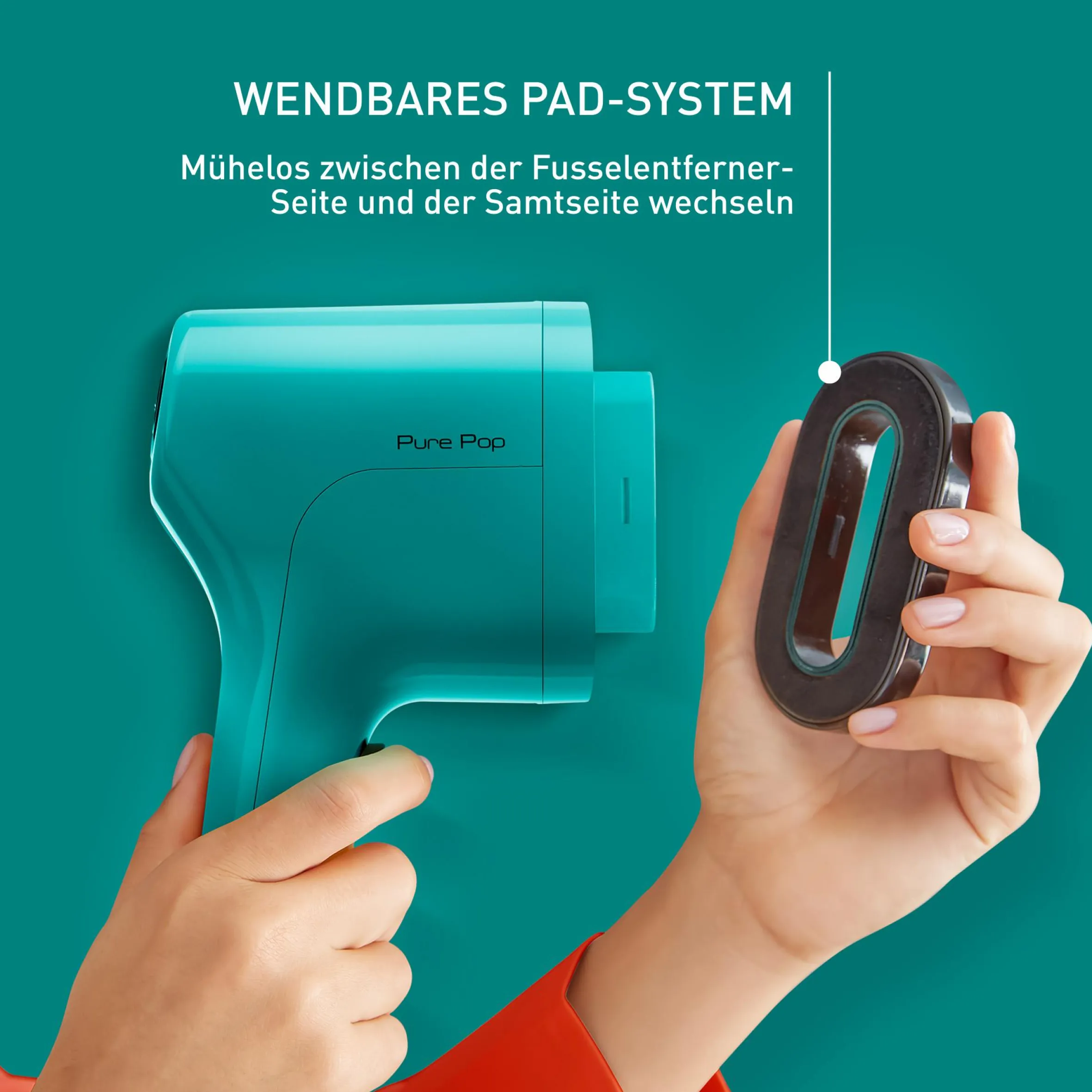 Pure Pop Dampfbürste DT2024|Tefal Hot