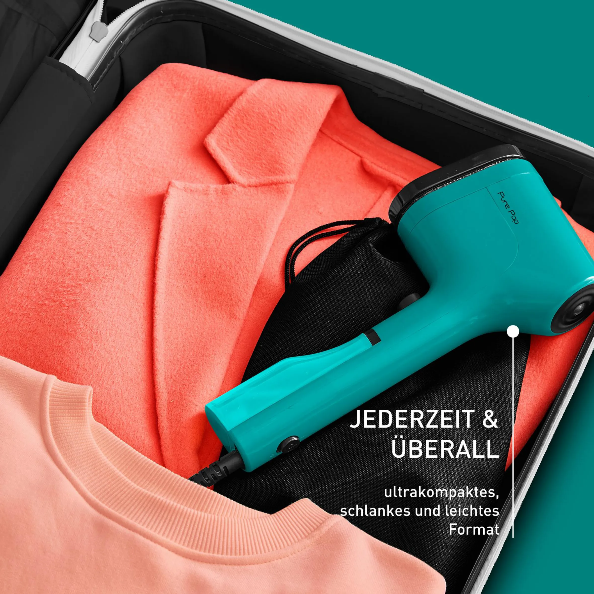 Pure Pop Dampfbürste DT2024|Tefal Hot