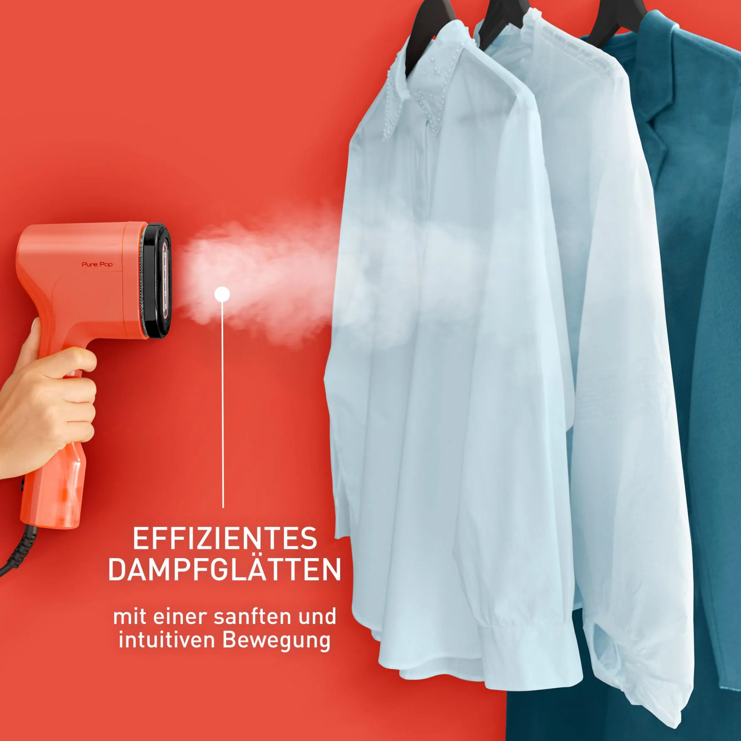 Pure Pop Dampfbürste DT2022|Tefal Outlet