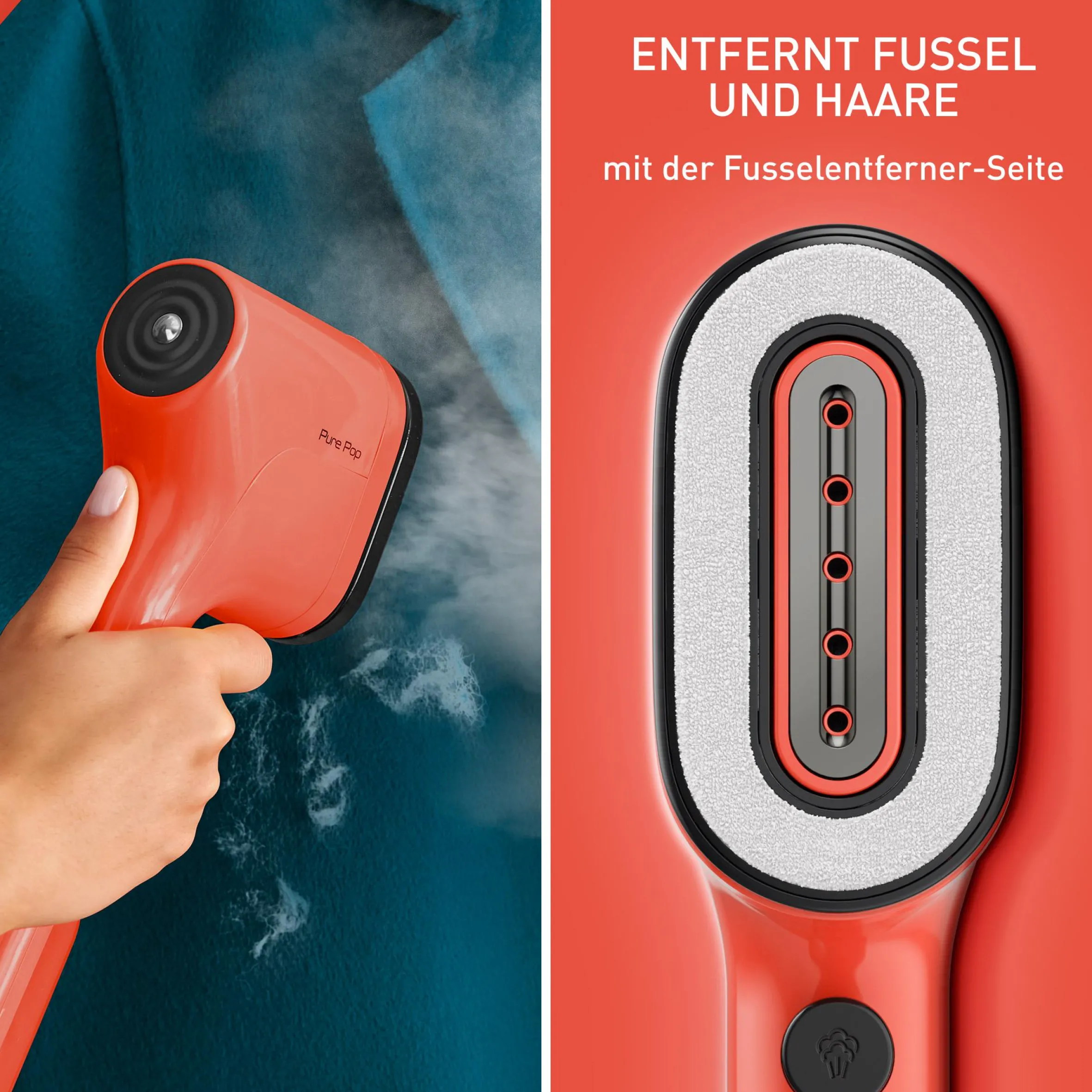Pure Pop Dampfbürste DT2022|Tefal Outlet