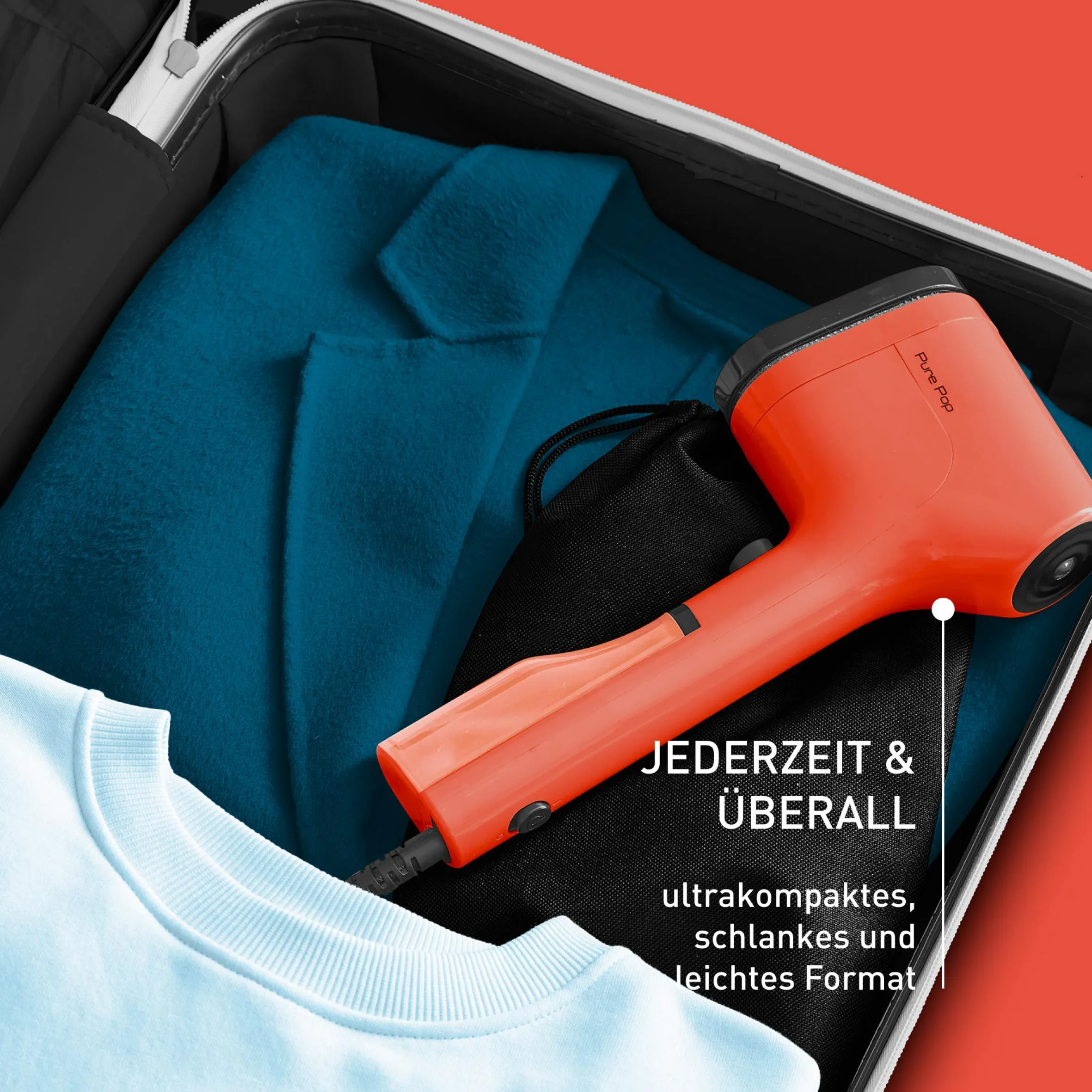 Pure Pop Dampfbürste DT2022|Tefal Outlet