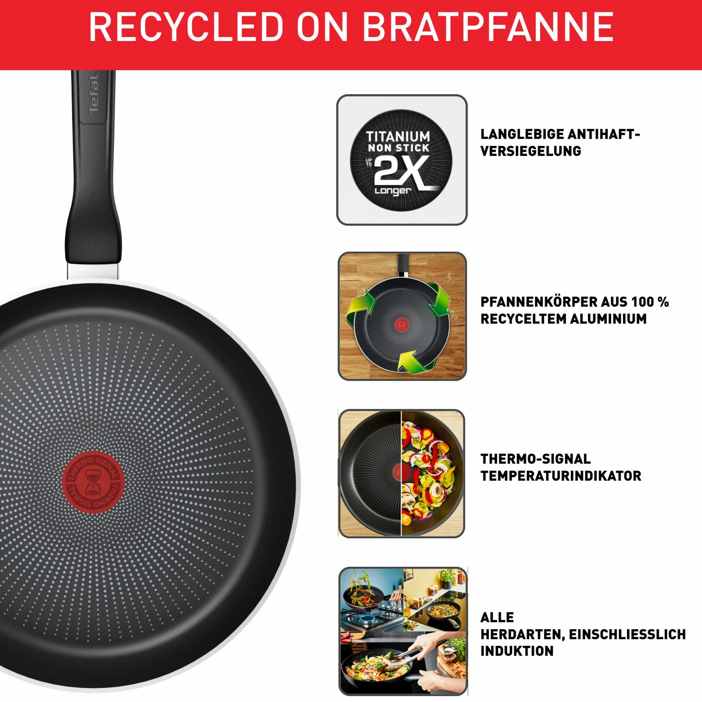 Recycled On Bratpfanne 24cm C29704|Tefal Sale