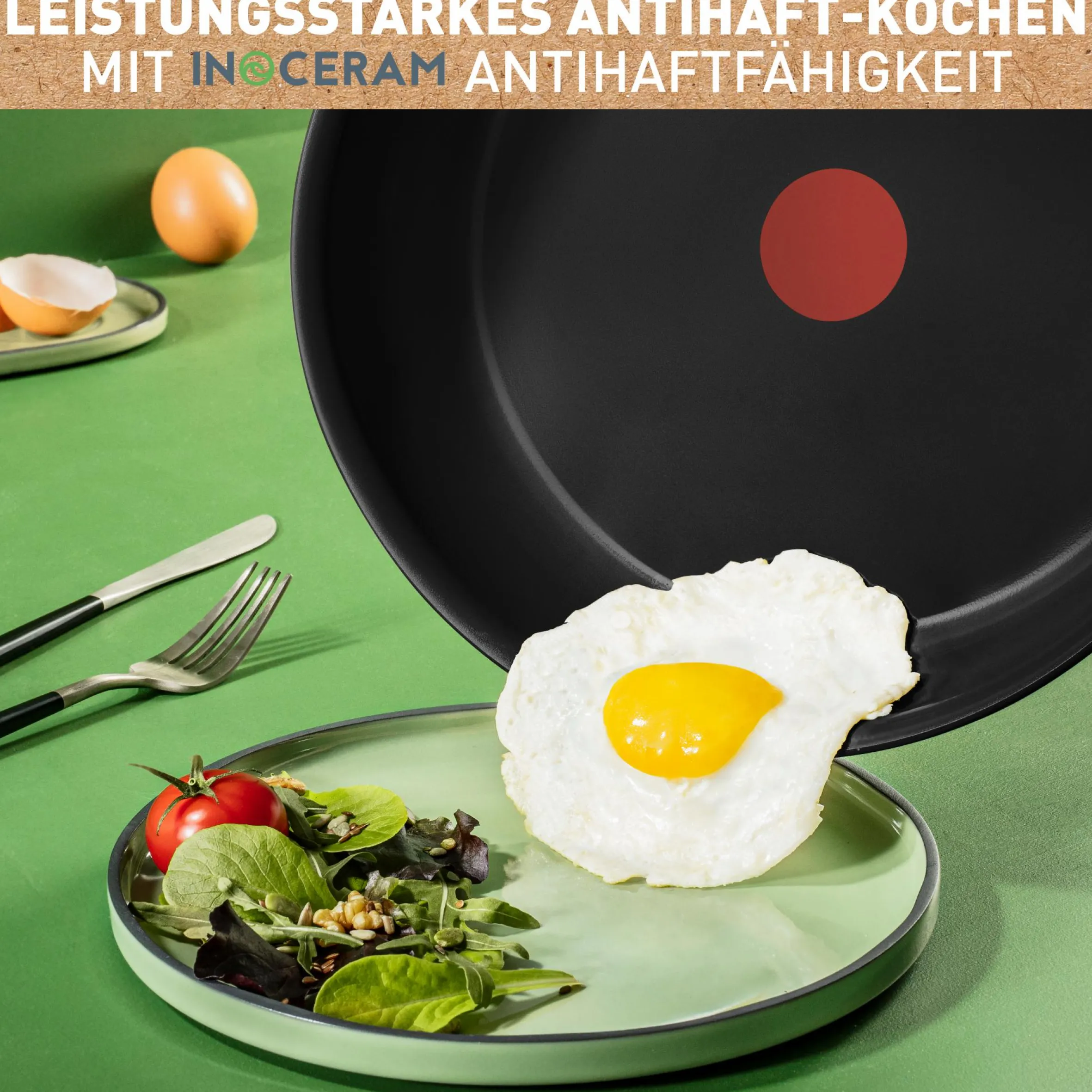 Renew Black On 2-teiliges Pfannenset C43590|Tefal Discount