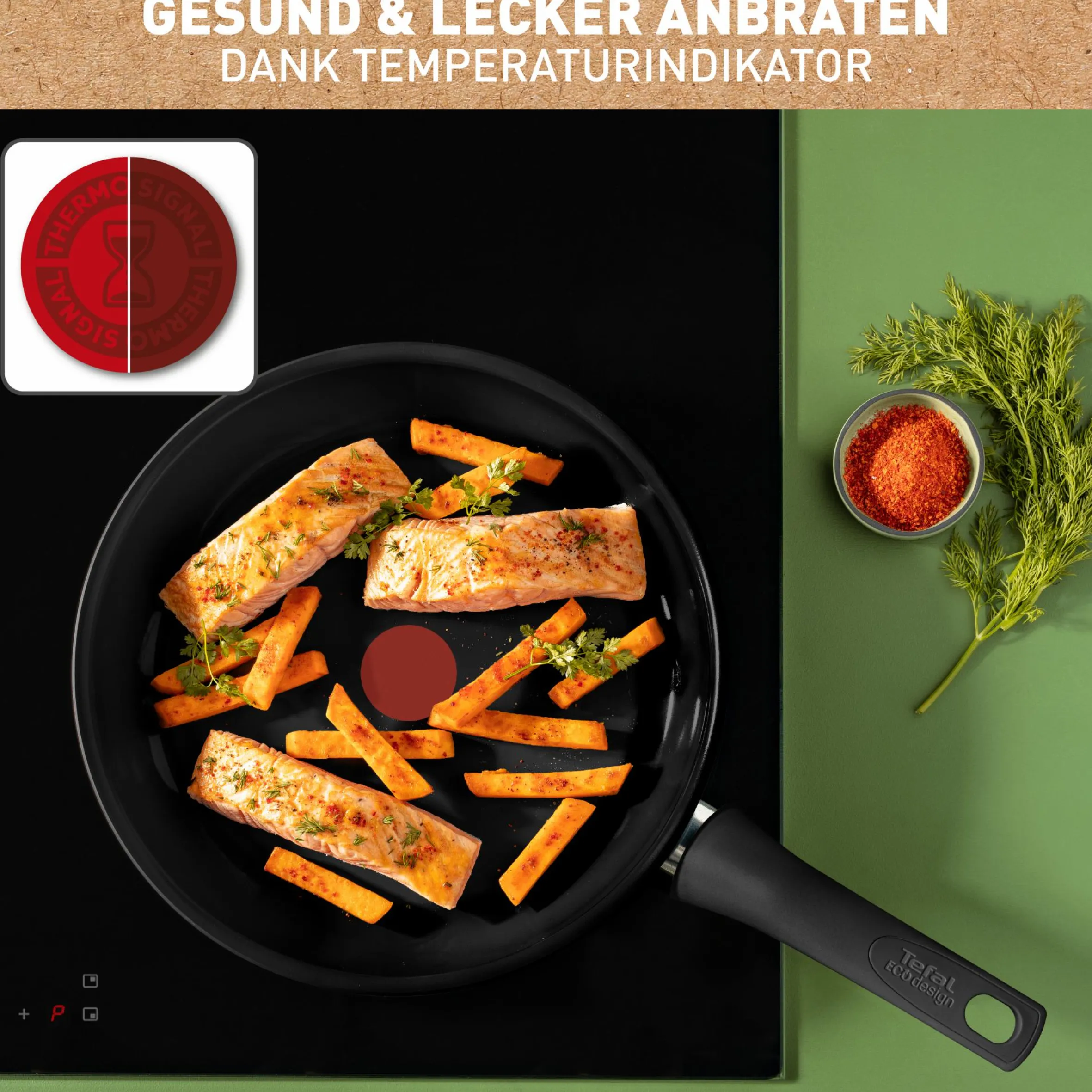 Renew On Black Keramik-Crepepfanne 25cm C43538|Tefal Best