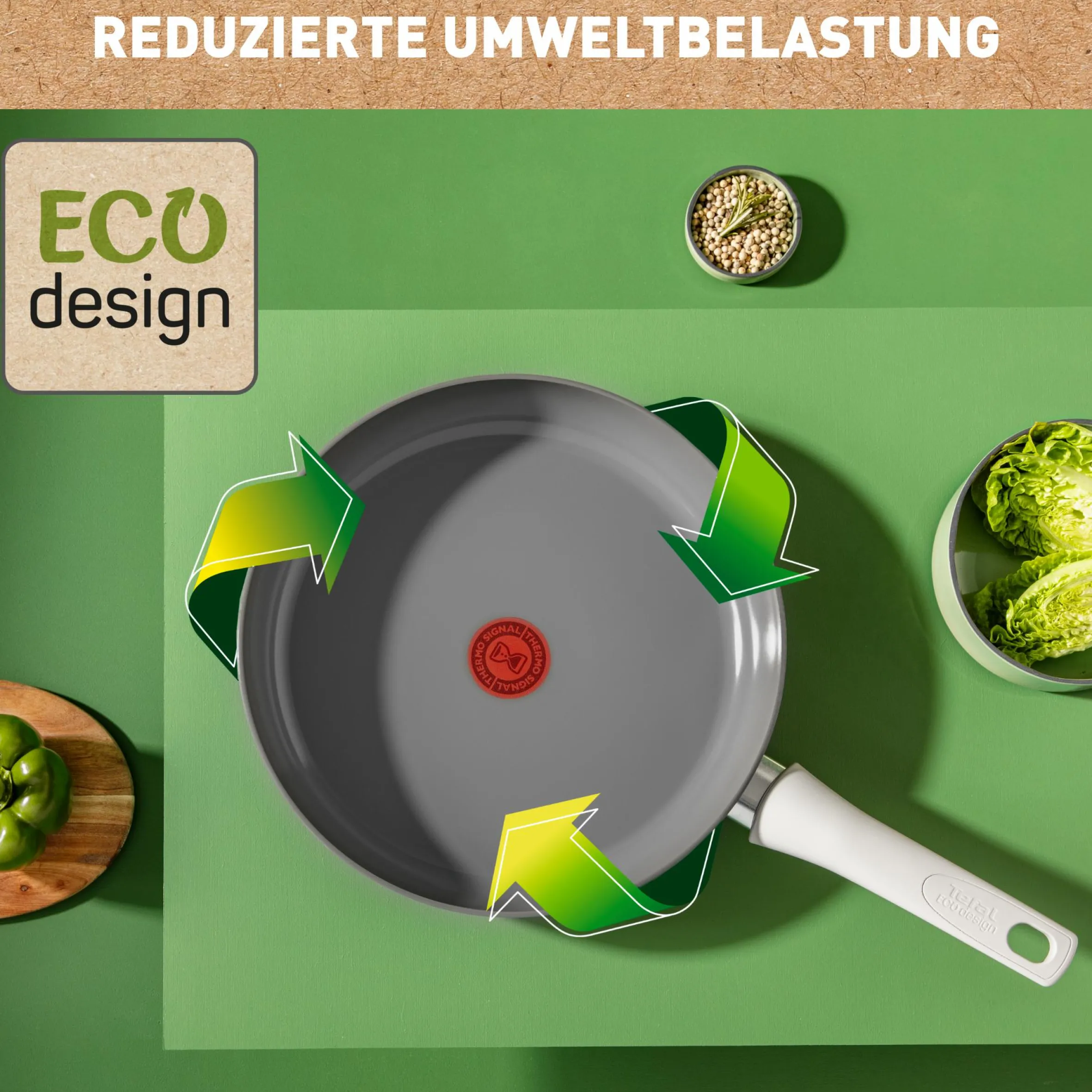 Renew On Keramik-Pfanne 24cm C42704|Tefal Best
