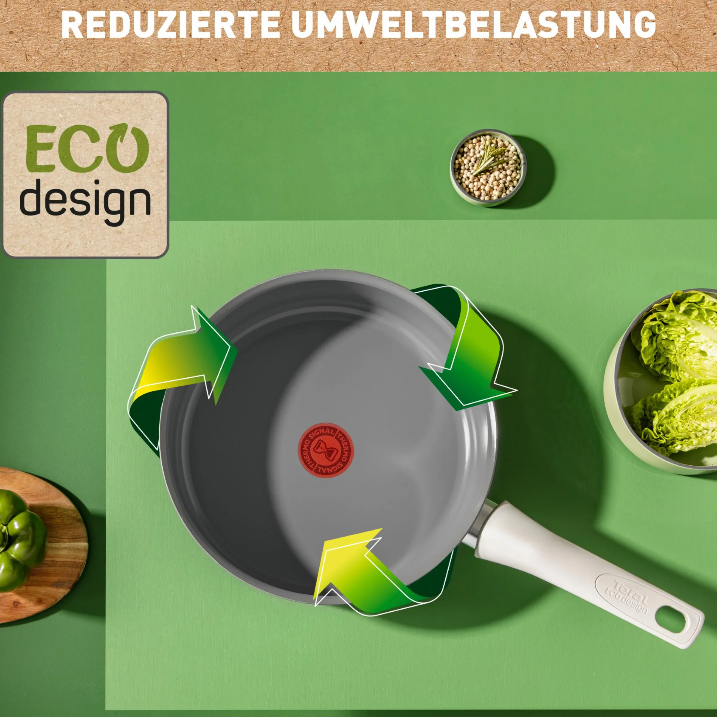 Renew On Keramik-Schmorpfanne 24cm C42732|Tefal Sale