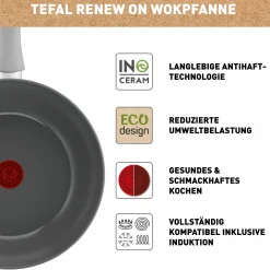 Renew On Keramik-Wokpfanne 28cm C42719|Tefal