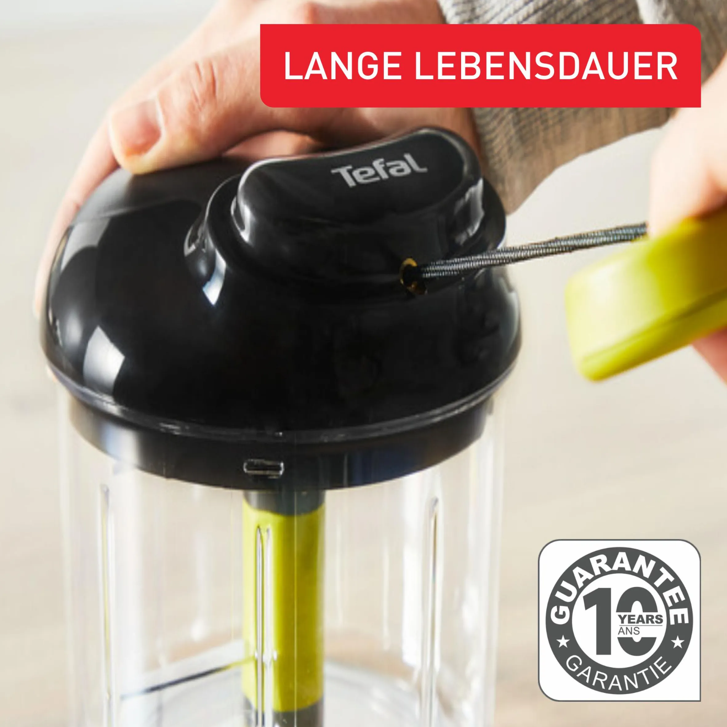 5-Sekunden-Zerkleinerer 900 ml K13204|Tefal Outlet