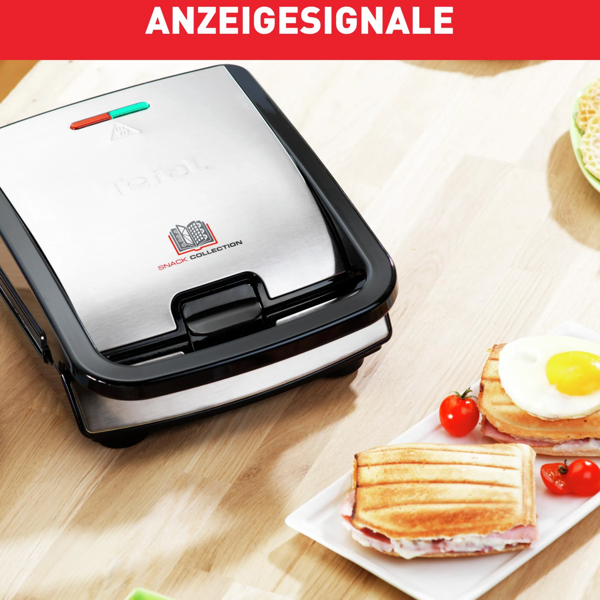 Snack Collection Sandwichmaker & Waffeleisen SW852D|Tefal