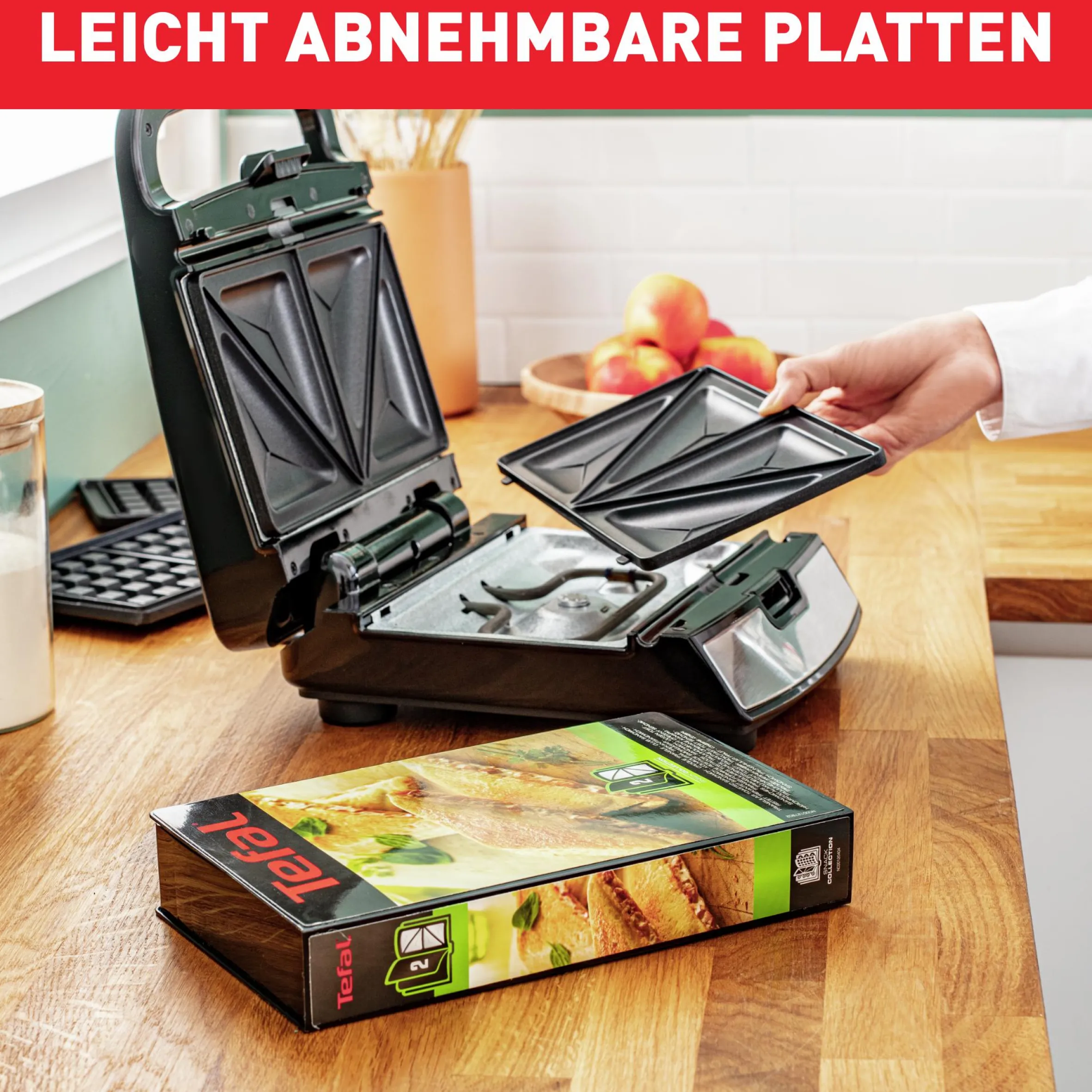 Snack Collection Sandwichmaker & Waffeleisen SW853D|Tefal Hot