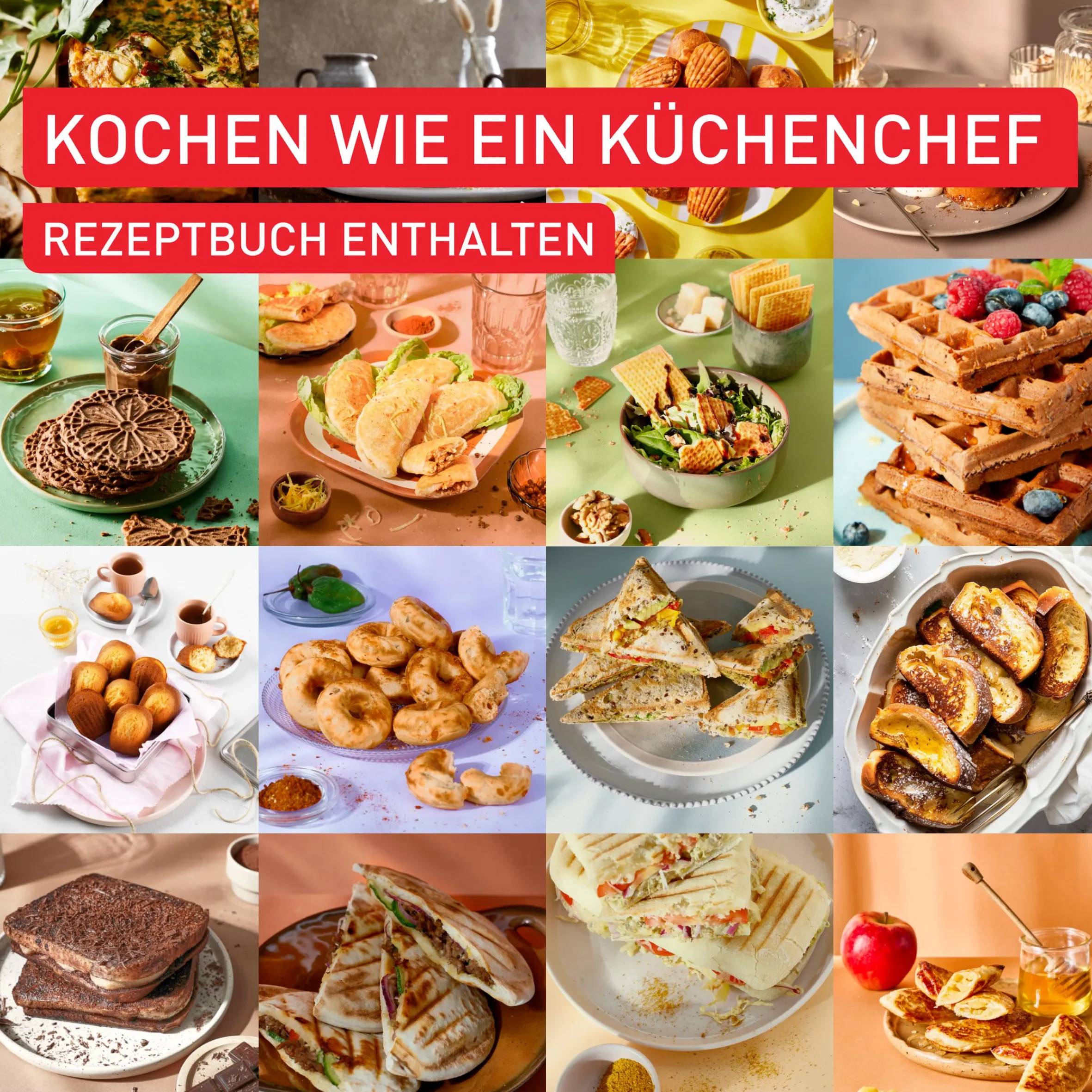 Snack Collection, Sandwich & Waffle Maker, 20 verfügbare Platten-Sets, süße und herzhafte Rezepte|Tefal Clearance