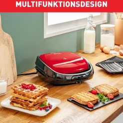 Snack Time Colormania Sandwichmaker & Waffeleisen SW3415|Tefal New