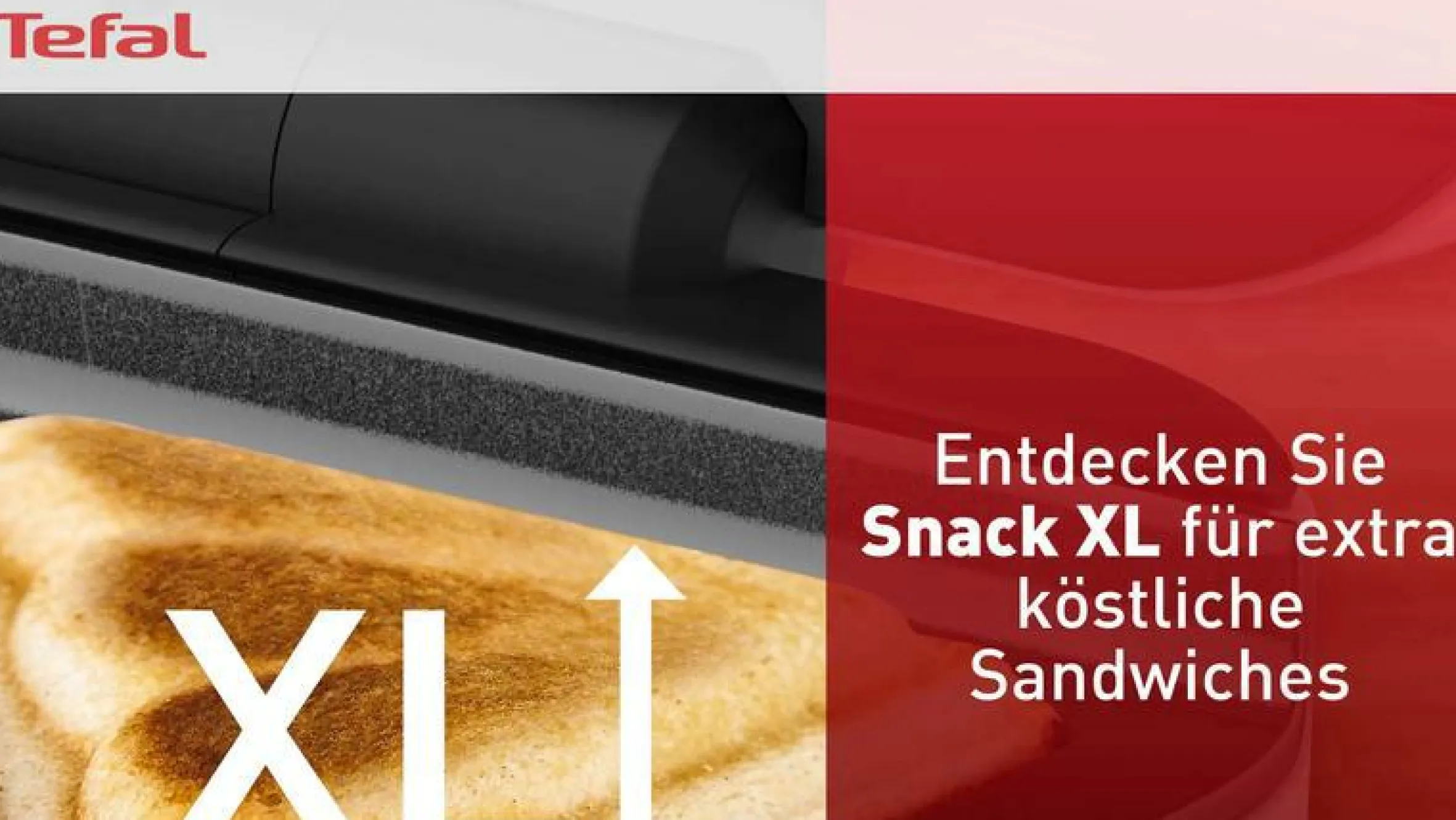 Snack XL Sandwichmaker & Waffeleisen SW7011|Tefal Outlet