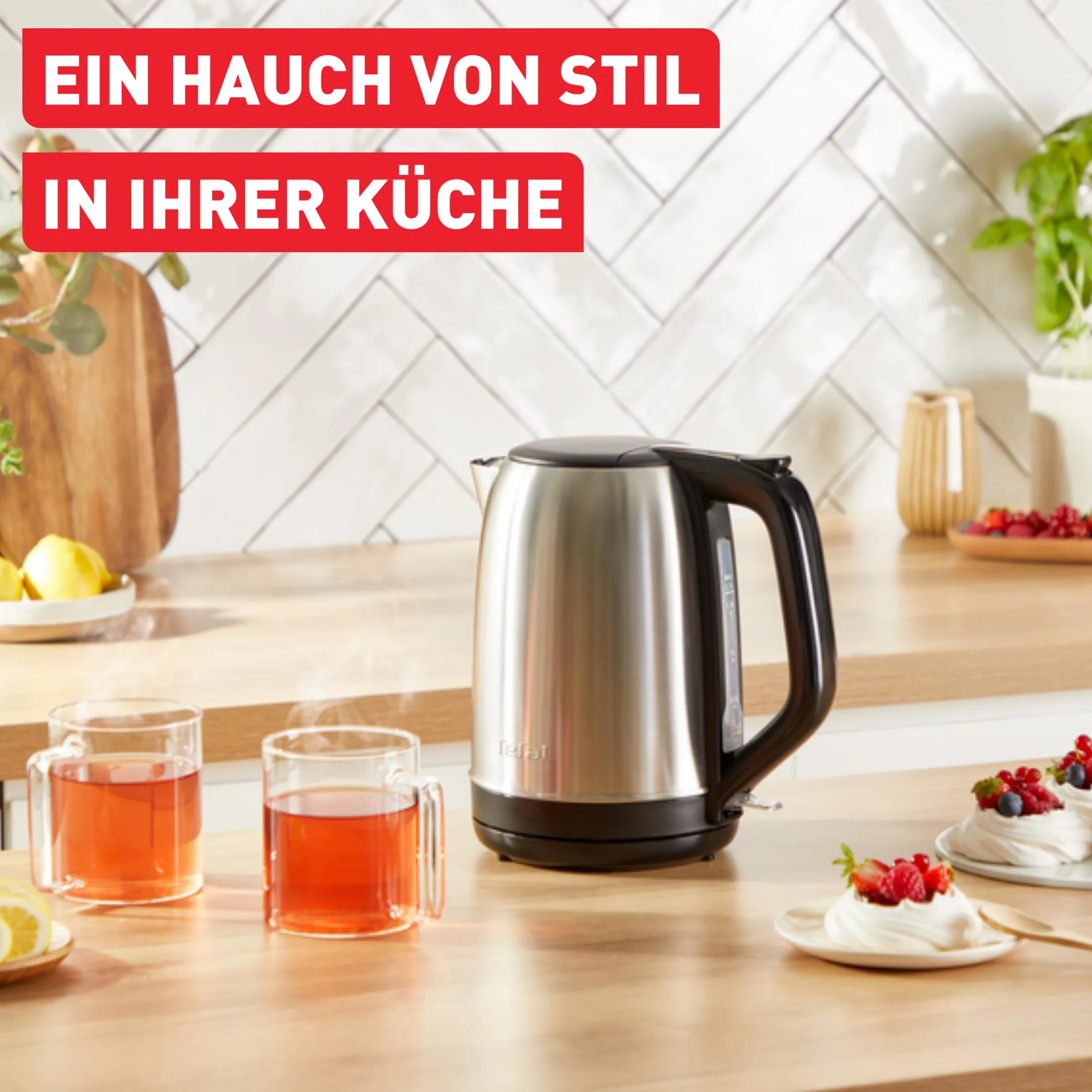 Subito, Elektrischer Wasserkocher, Ein-Tassen-Indikator, Einhändiges Öffnen|Tefal New