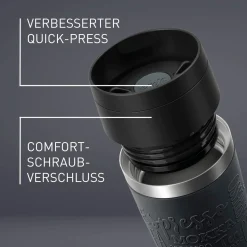 TRAVEL MUG CLASSIC ISOLIERBECHER 0,5L SCHWARZ N20220|Tefal Best
