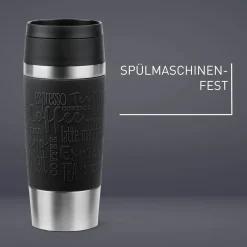 TRAVEL MUG CLASSIC ISOLIERBECHER 0,36L SCHWARZ N20202|Tefal