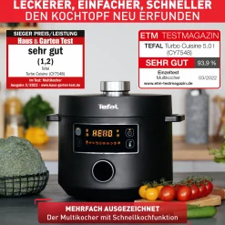 Turbo Cuisine 5.0 L Multikocher CY7548|Tefal Outlet