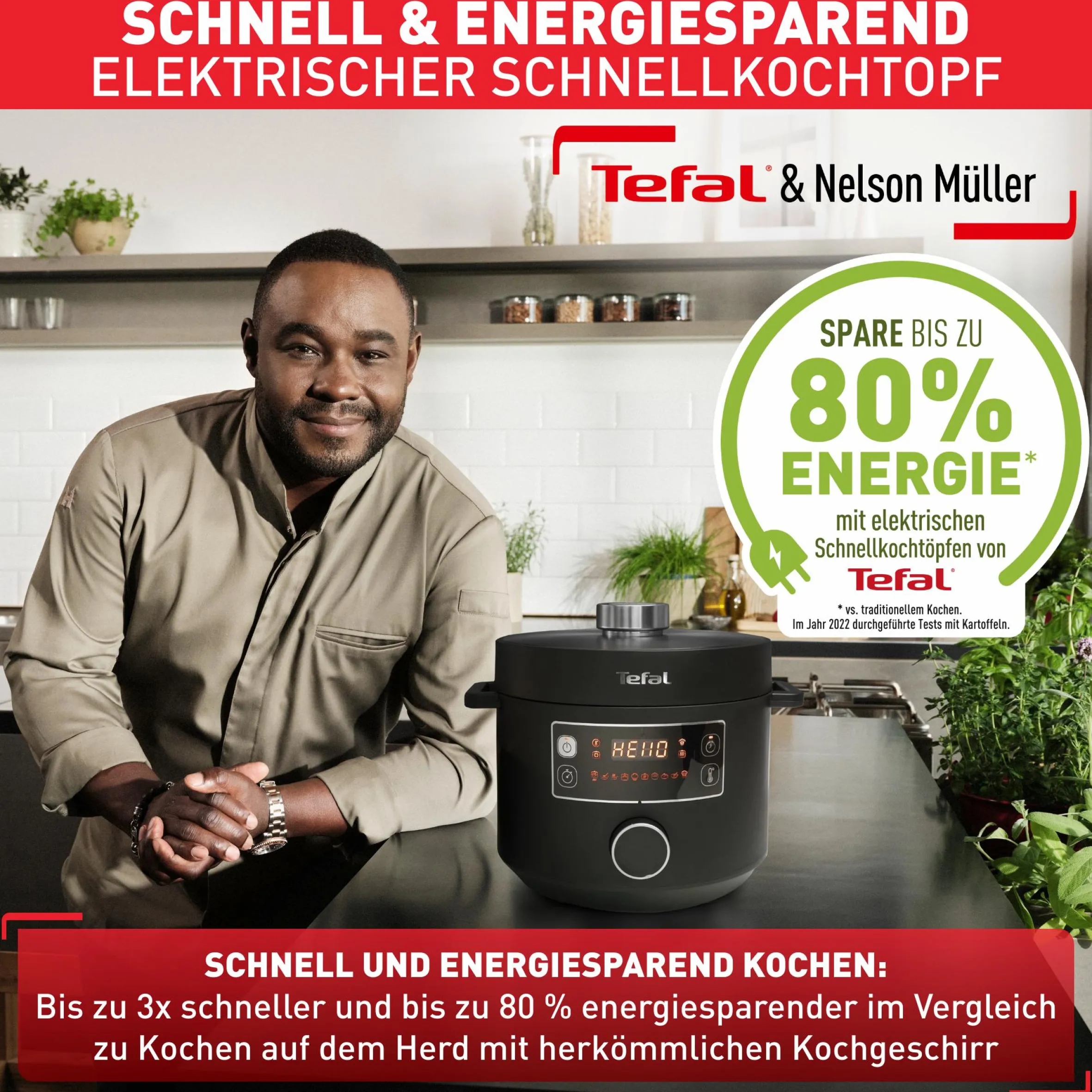 Turbo Cuisine 5.0 L Multikocher CY7548|Tefal Outlet