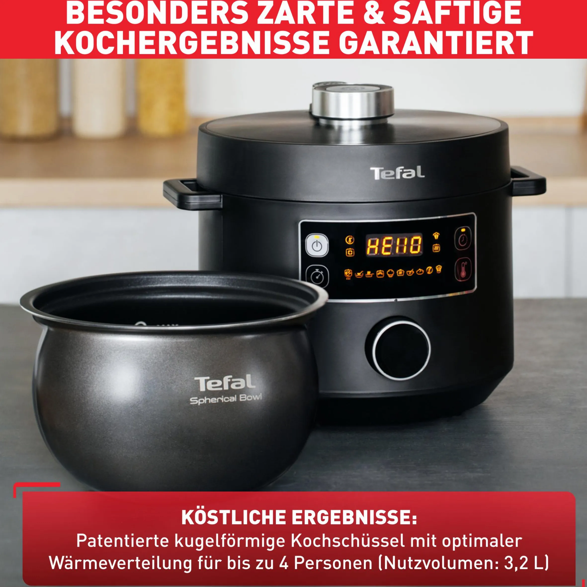Turbo Cuisine 5.0 L Multikocher CY7548|Tefal Outlet