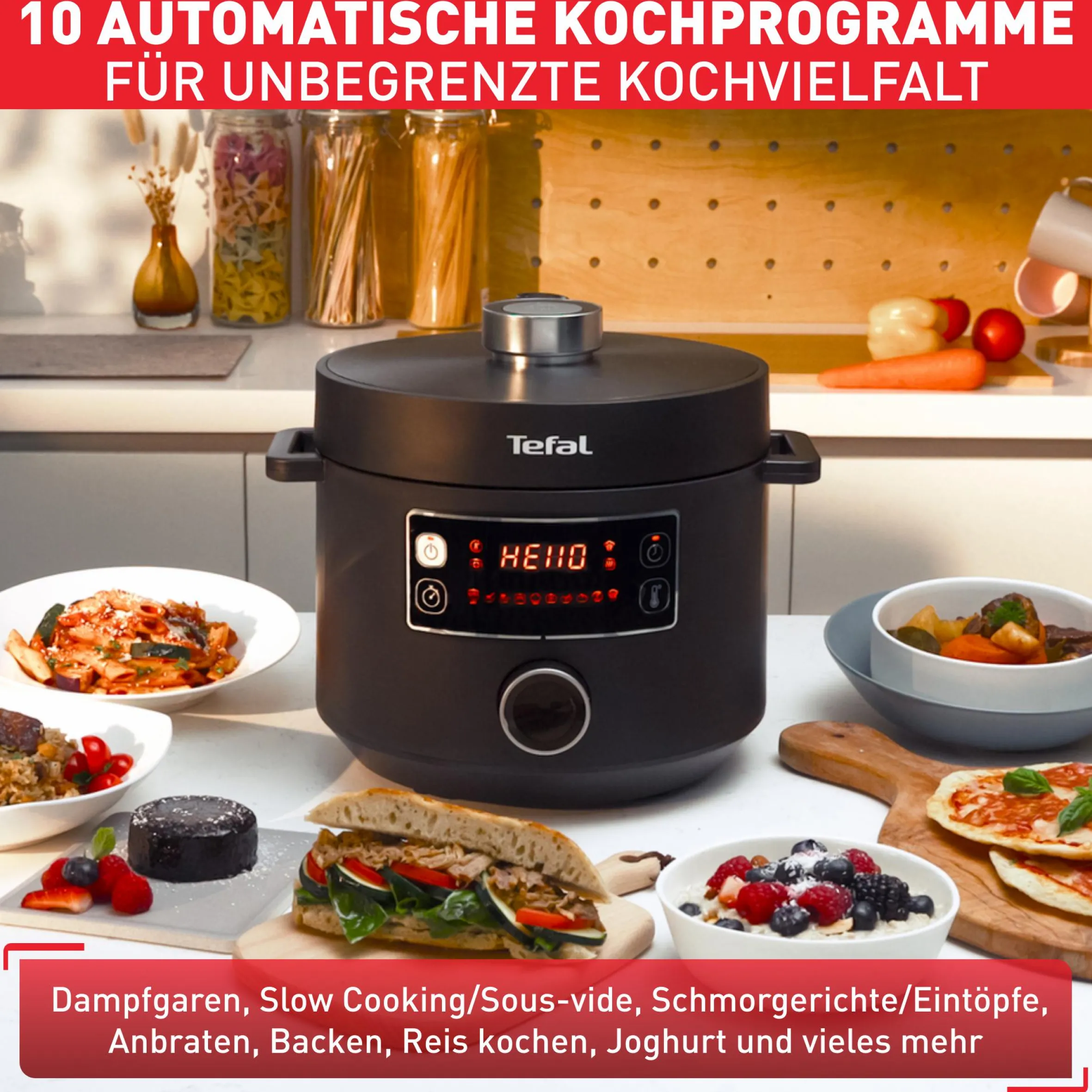 Turbo Cuisine 5.0 L Multikocher CY7548|Tefal Outlet