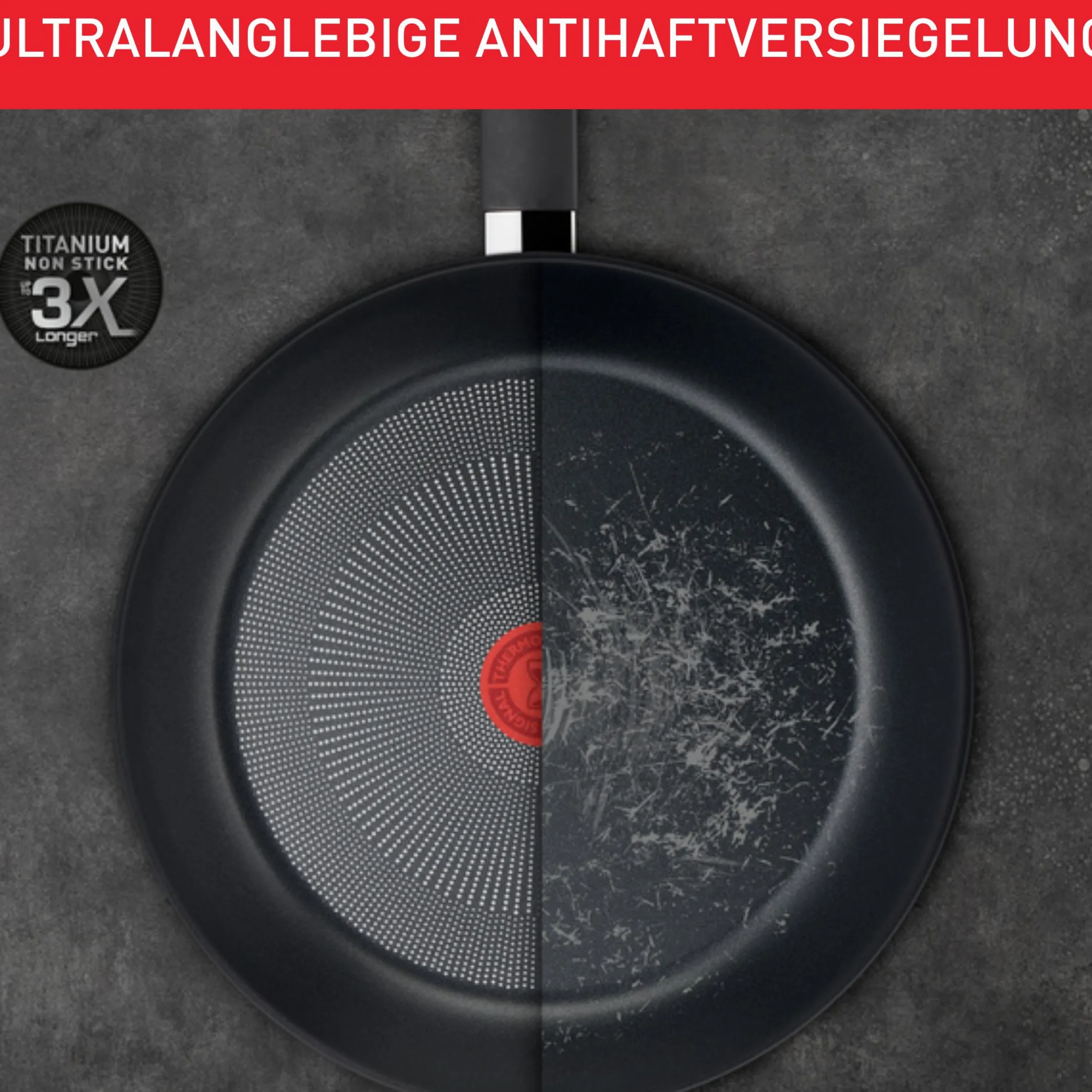 Ultimate On 2-teiliges Bratpfannenset 20/26 cm G26090|Tefal Hot